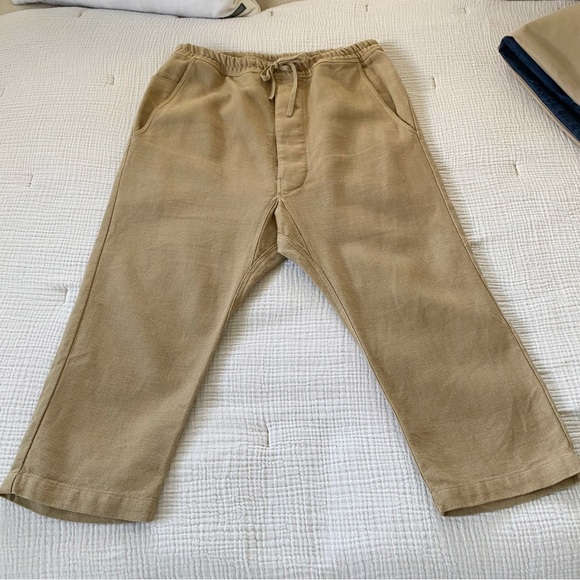 ❌SOLD❌ MATTEO Los Angeles Linen Cropped Pants - Picture 9 of 12